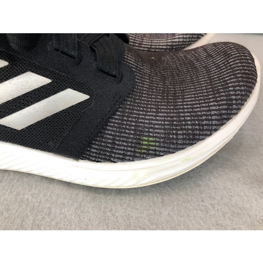 Adidas Edge Lux Black Silver Gray Sneakers Womens Size 10 - Picture 7 of 9
